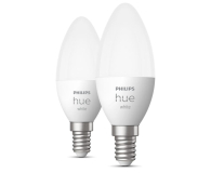 Philips Hue White Inteligentna Żarówka świeczka 2xE14 - 709749 - zdjęcie 3